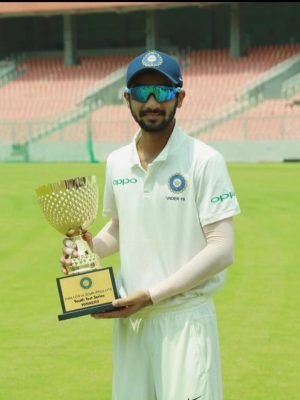 Suraj Ahuja (Under 19) India Captain 2018-19